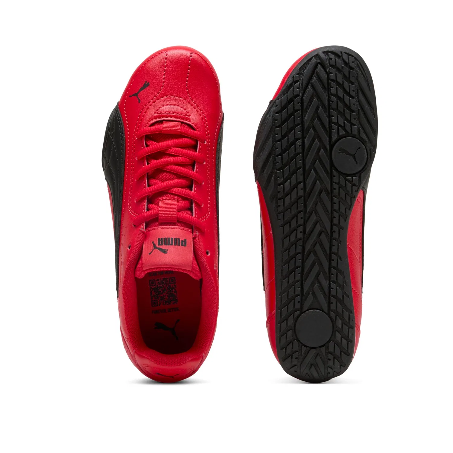 Детские кроссовки с низким дизайном PUMA, For All Time Red-PUMA Black — фото 4