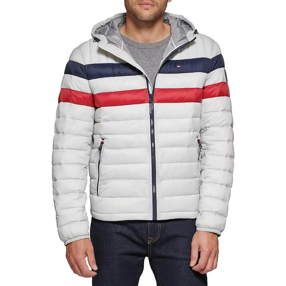 

Куртка-пуховик Tommy Hilfiger Men's Water Resistant, белый