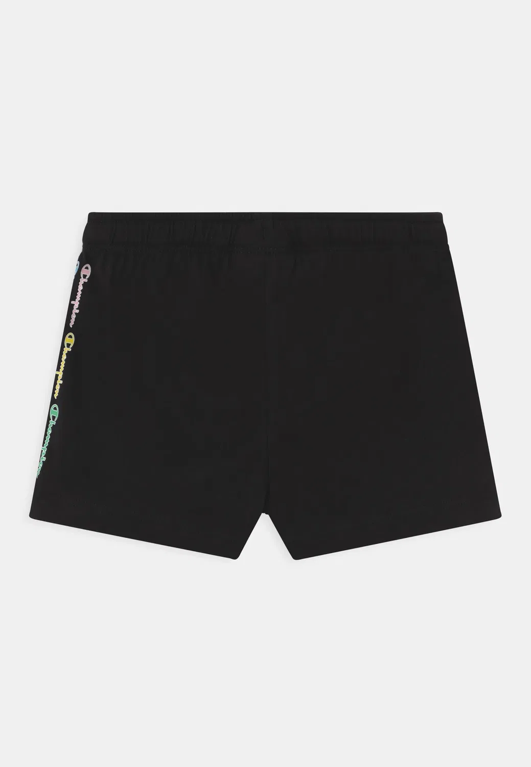 Спортивные шорты унисекс с цветным логотипом Champion, Black — фото 2