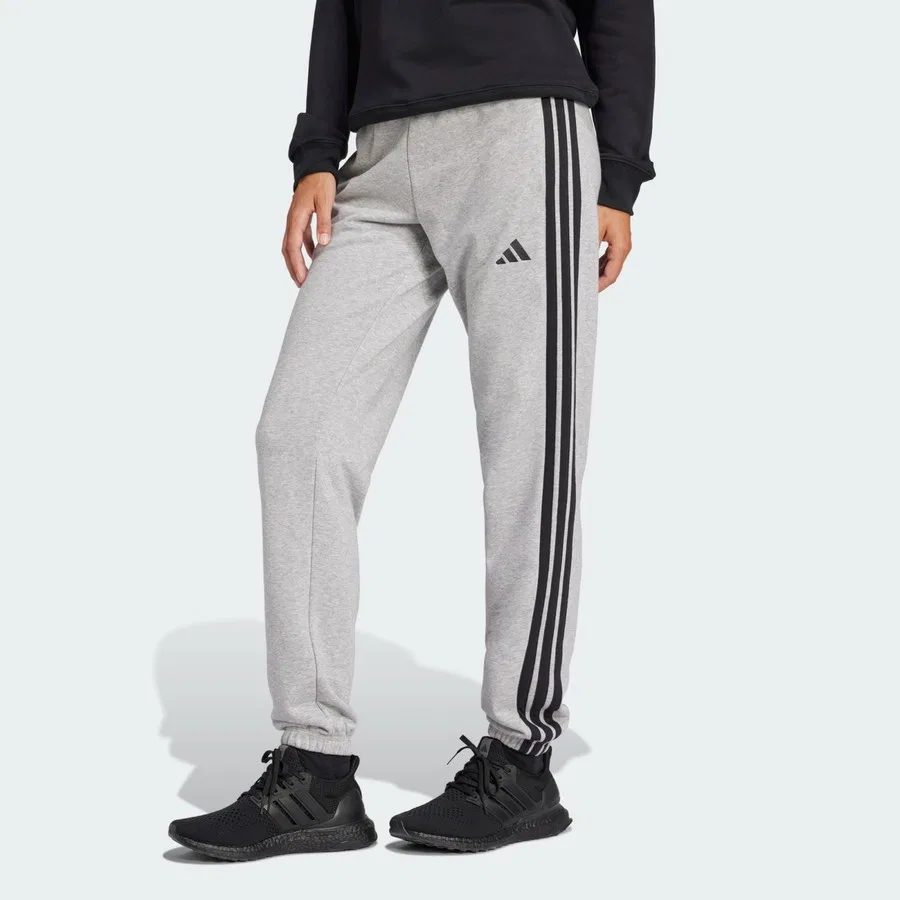 Спортивные брюки с манжетами W 3S FT CF PT adidas, Серый