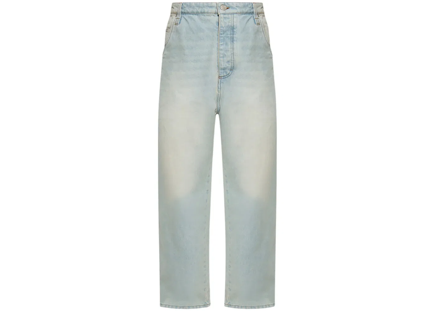 Мужские джинсы свободного кроя Ami Paris, Blue