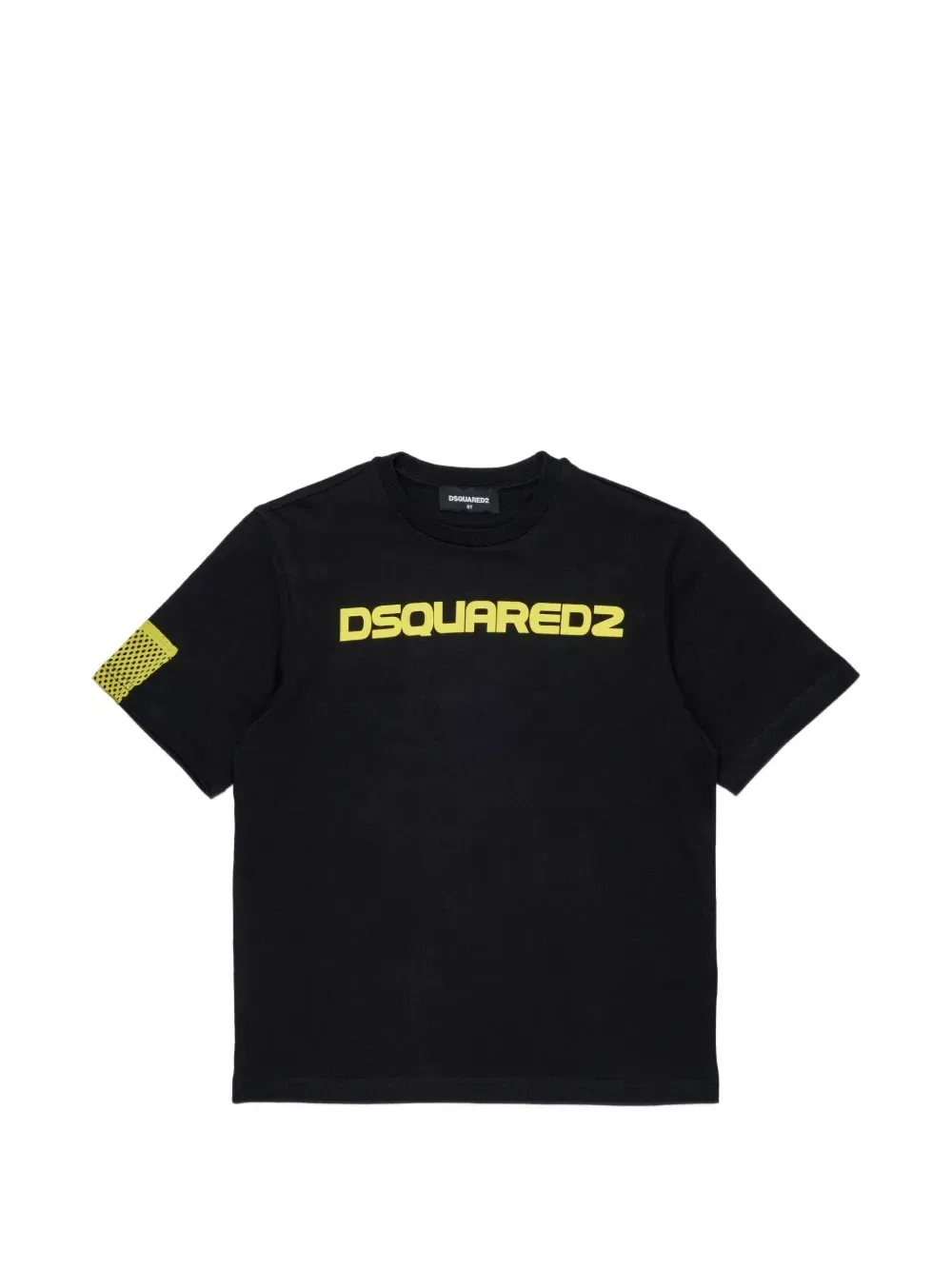 Футболка свободного кроя с логотипом Dsquared2 Kids, черный