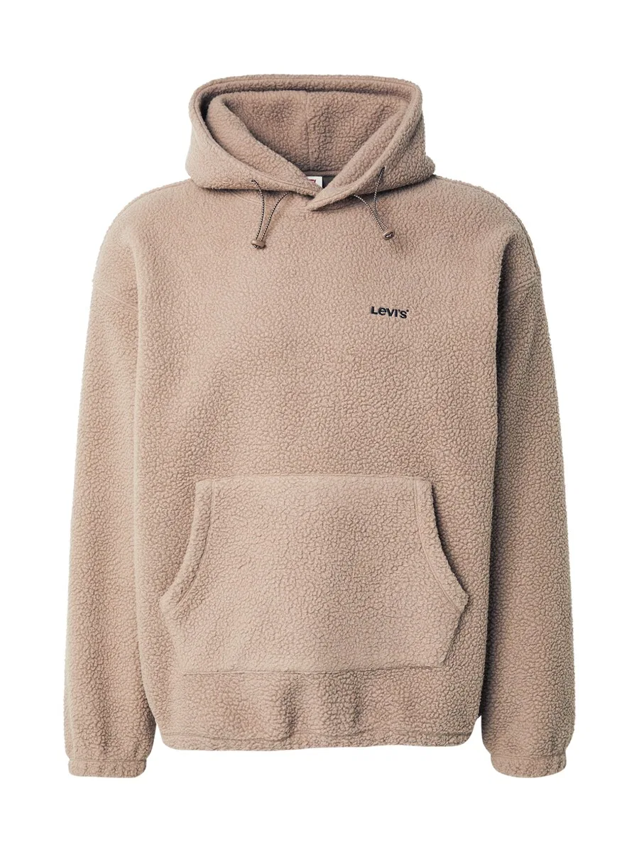 Толстовка LEVI'S 'Cozy Up Hoodie' бежевого цвета