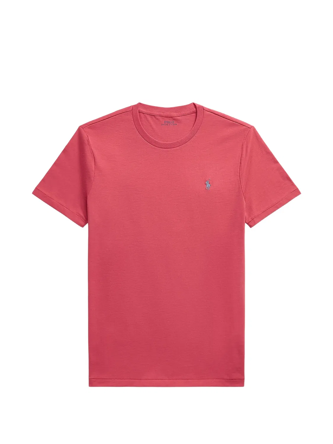 Футболка с вышитым логотипом красная Polo Ralph Lauren, красный