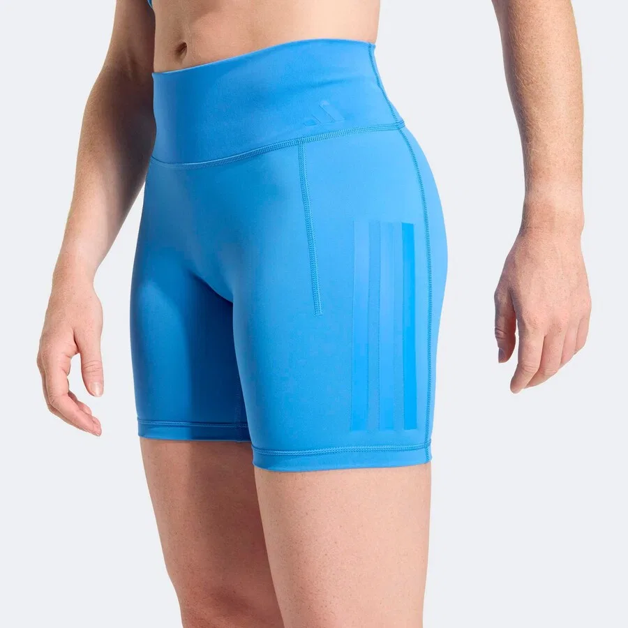 Спортивные шорты-скинни ADIDAS PERFORMANCE 'Opt' синего цвета — фото 3