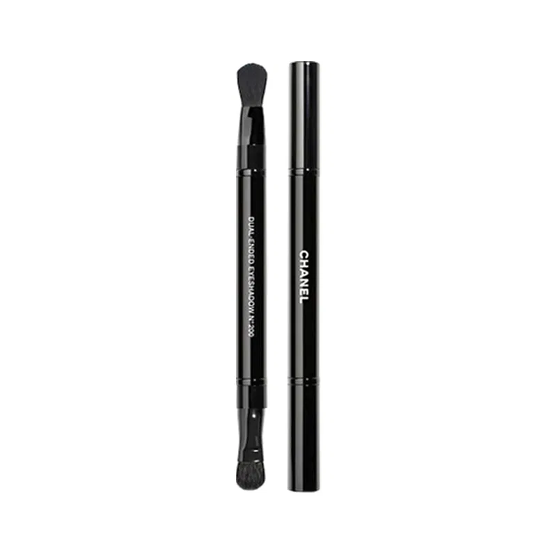 Женская кисть для теней с двумя кончиками CHANEL, 200, Black — фото 4