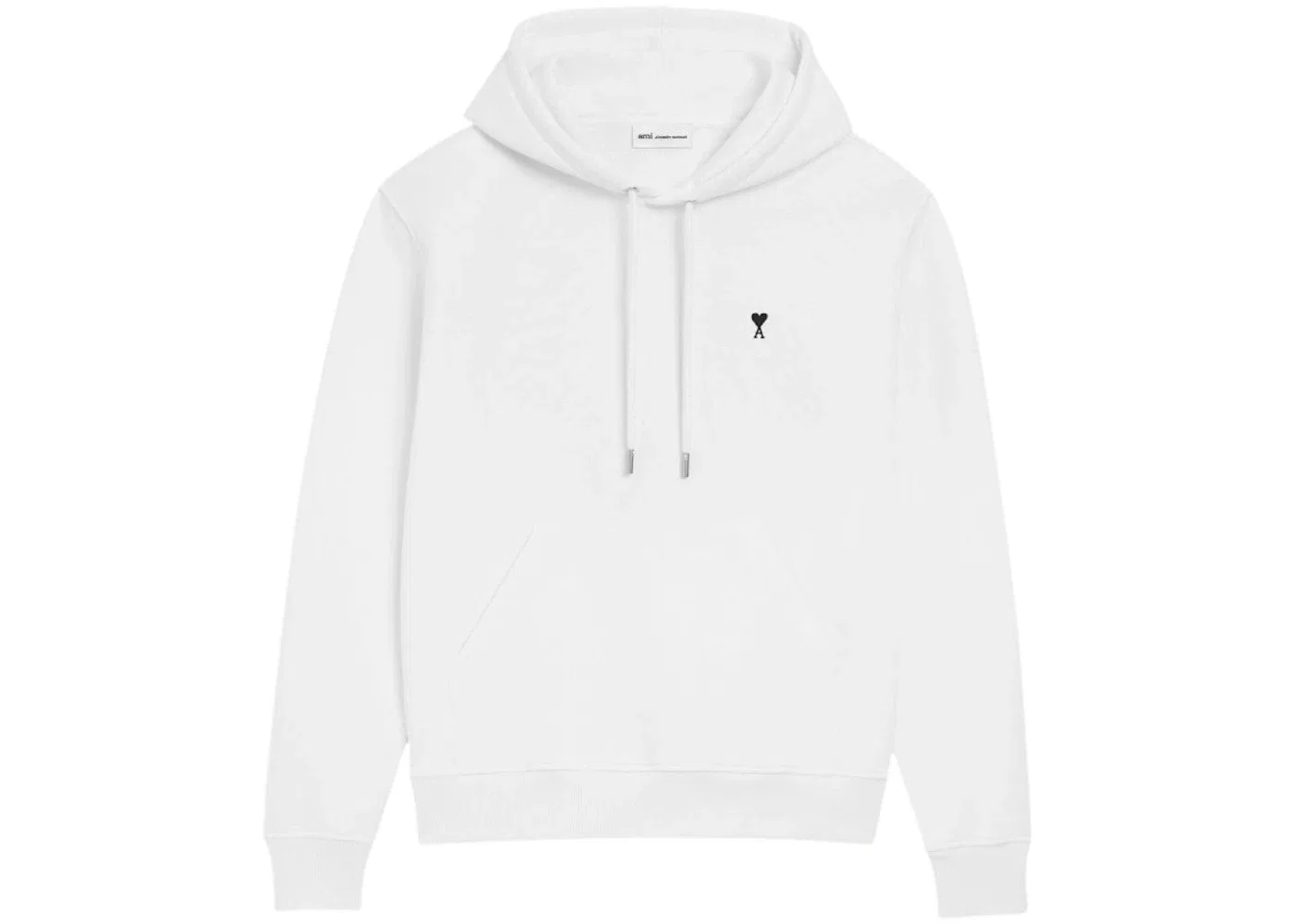 Унисекс худи с принтом Ami De Coeur Ami Paris, White