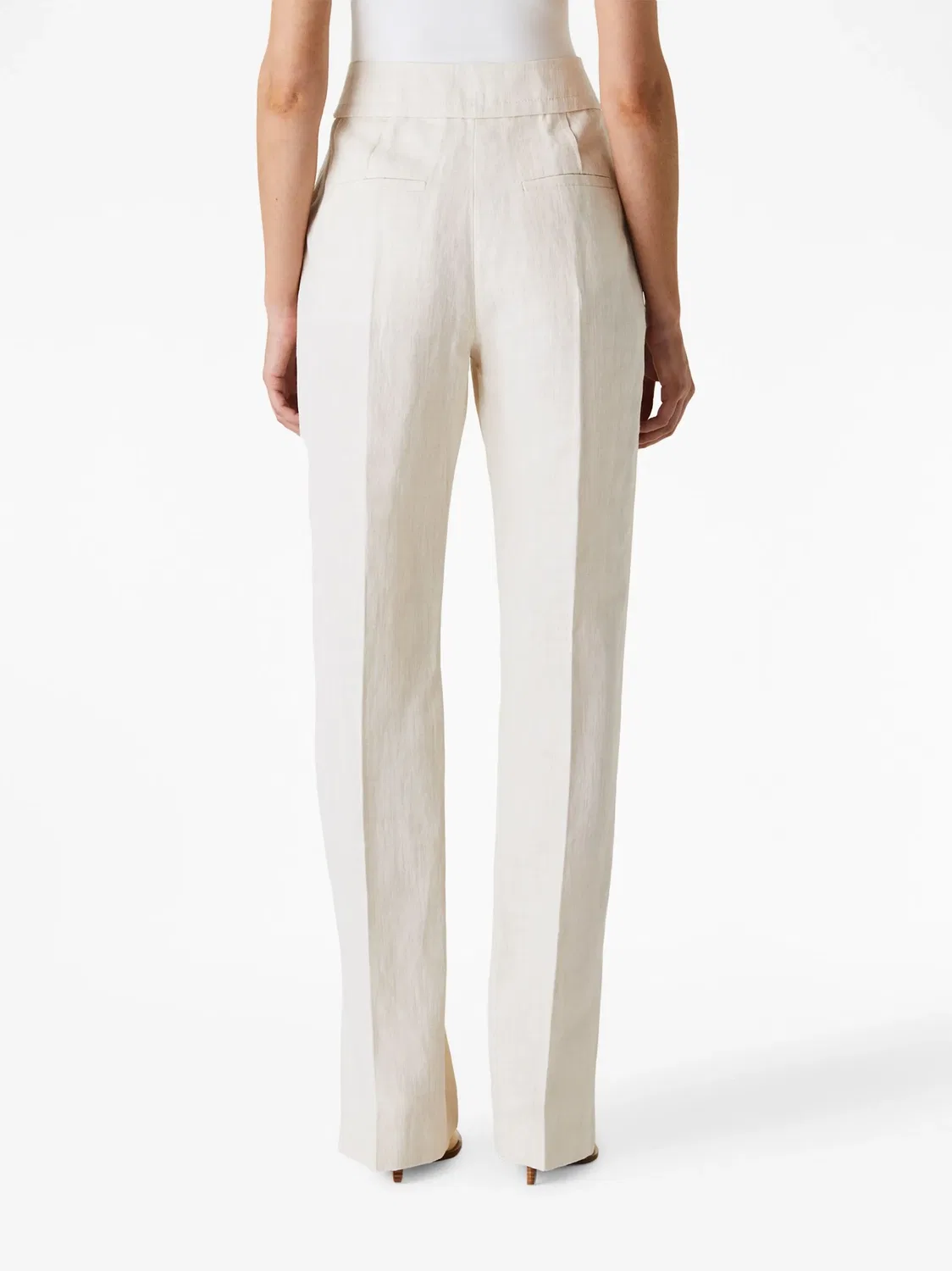 Брюки Tibau Jacquemus, белый — фото 3