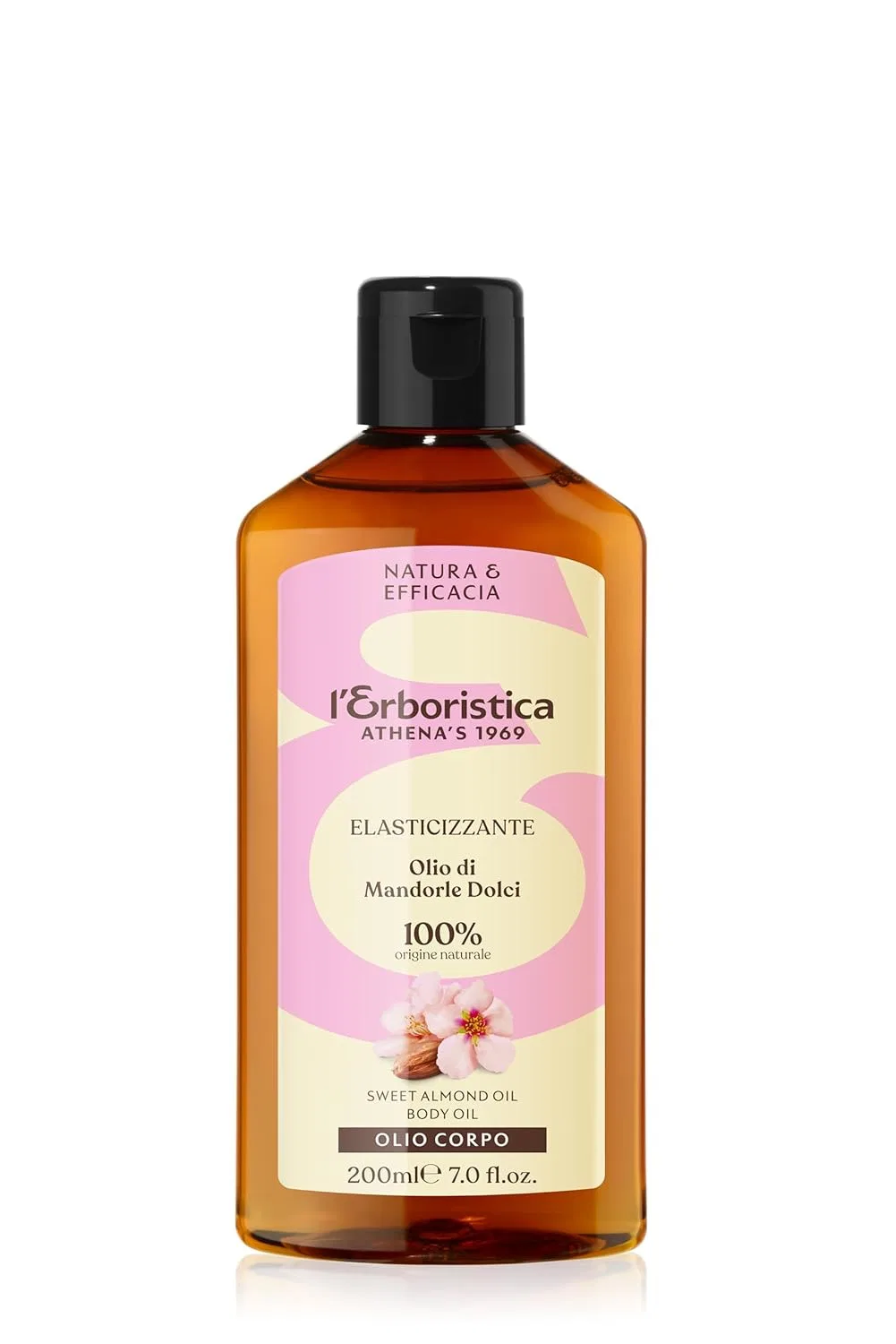 L'Erboristica Di Athena'S Dal 1969 Масло для душа с ароматом сладкого миндаля L'Erboristica, 200 мл L'Erboristica Di Athena'S Dal 1968