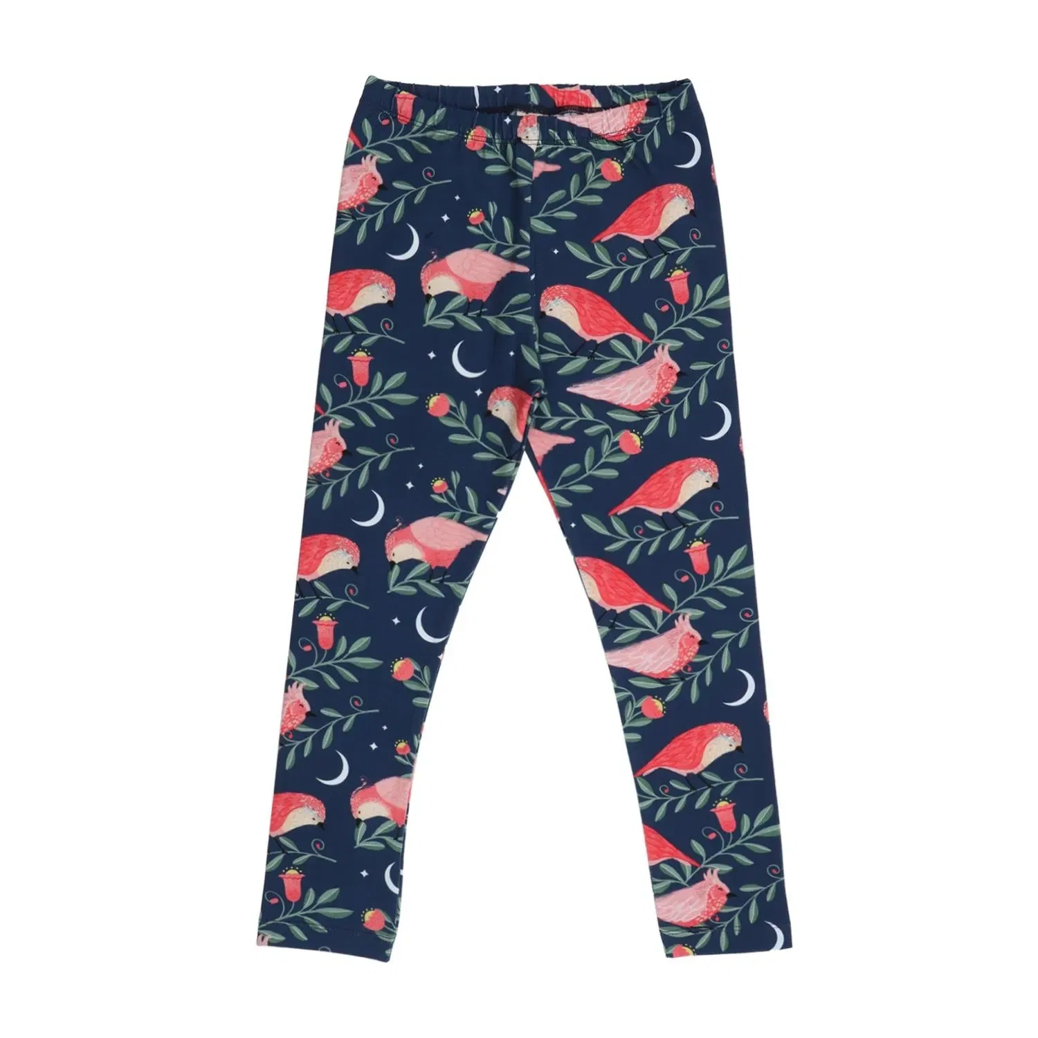 Леггинсы с принтом Pinky Birds Walkiddy, розовый