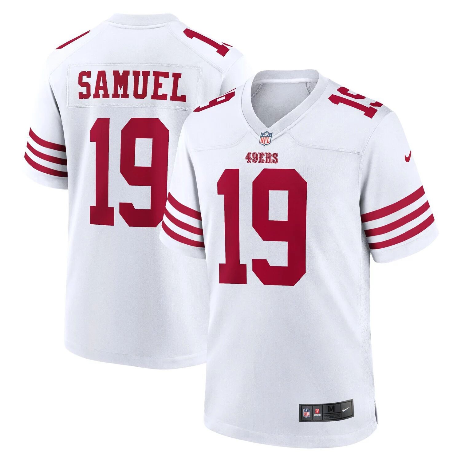 

Мужское джерси Deebo Samuel White San Francisco 49ers Player Game Nike