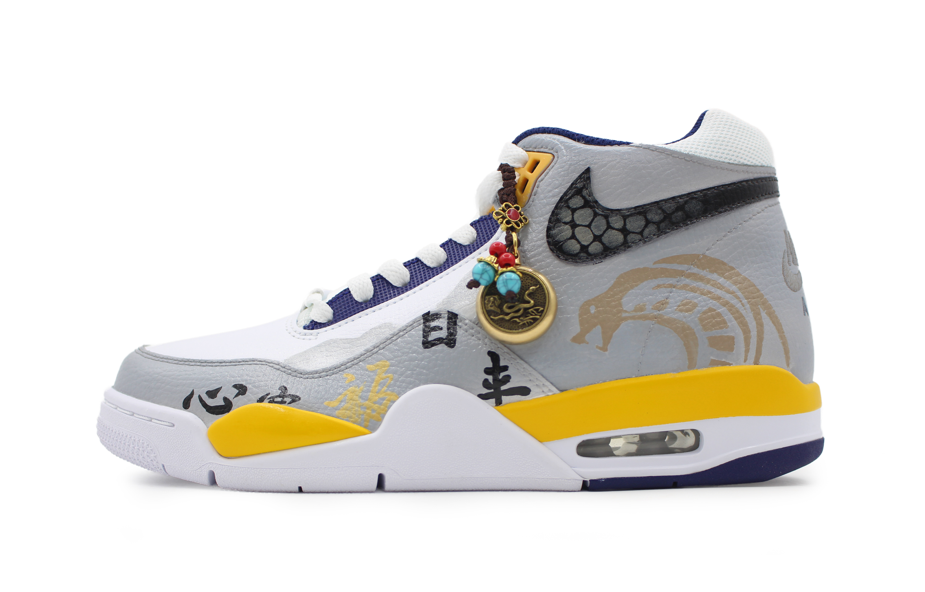 

Nike Баскетбольные кроссовки Flight Legacy мужские, средние, белые