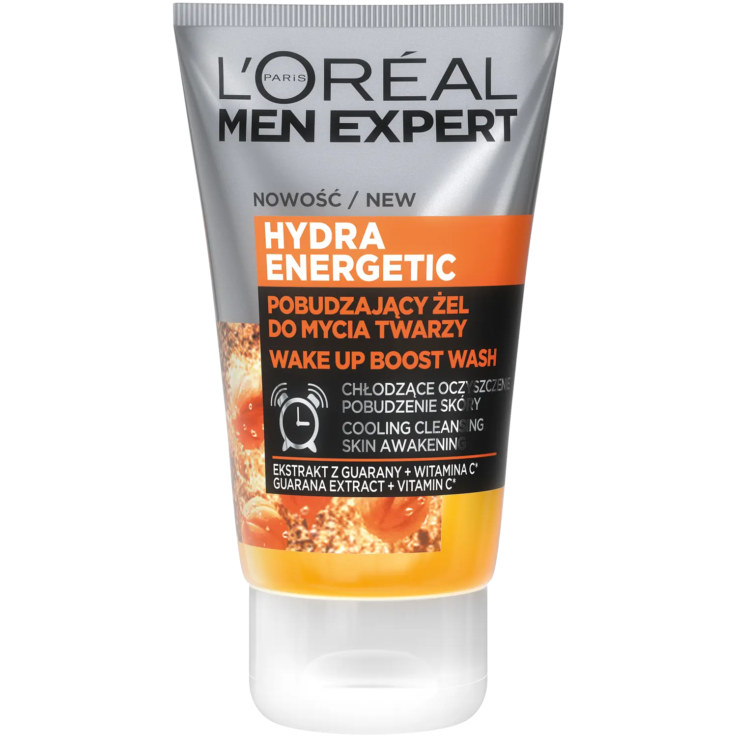 

L'Oréal Paris Men Expert Hydra Energetic стимулирующий гель для умывания лица для мужчин, 100 мл