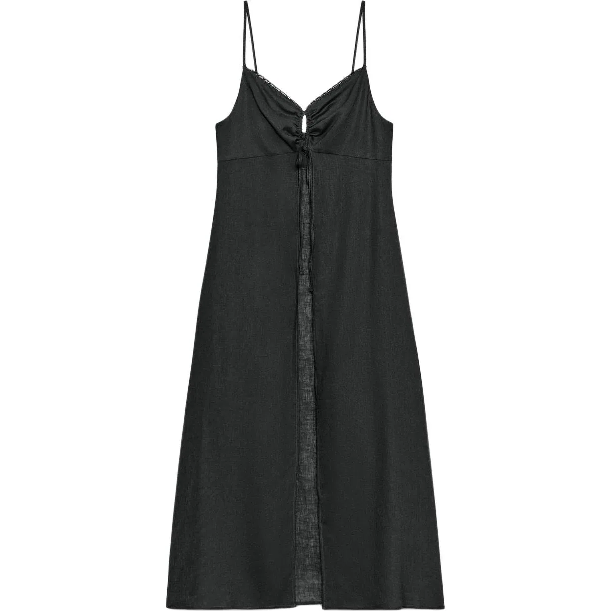 Женская майка без рукавов Coal Gray ZARA, Coal Gray