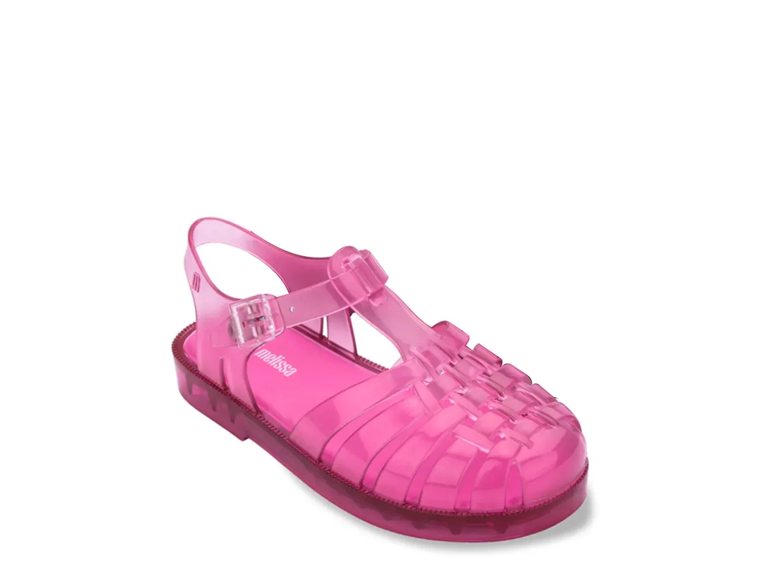 Босоножки рыбак из джерси, Mini Melissa, светло-розовый