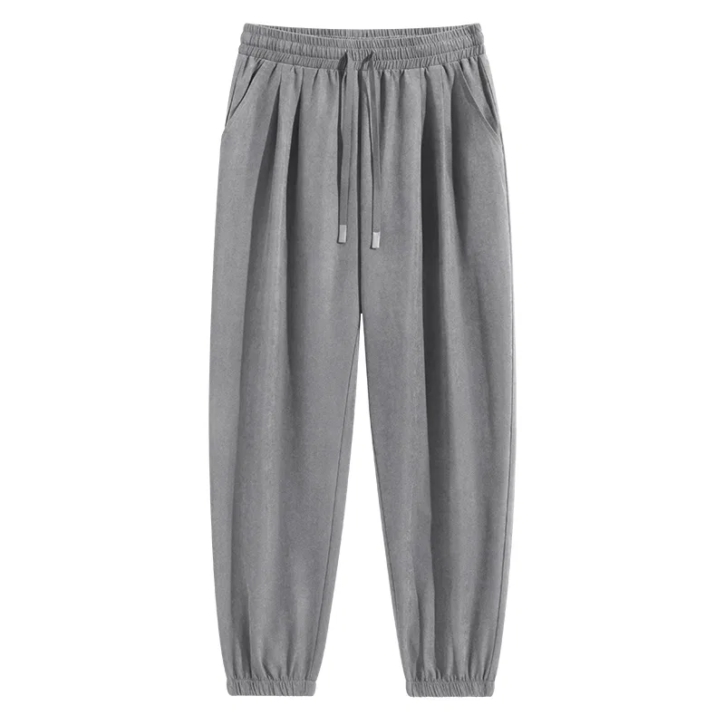 Детские повседневные штаны свободного кроя MINISO, Metallic Gray