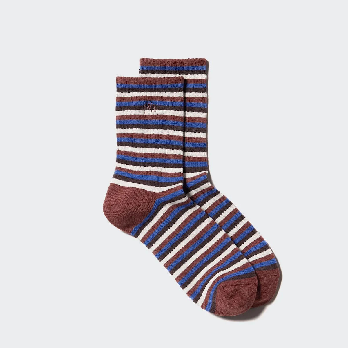 Носки Uniqlo x JW Anderson Heattech Muiti Striped, 16 красный
