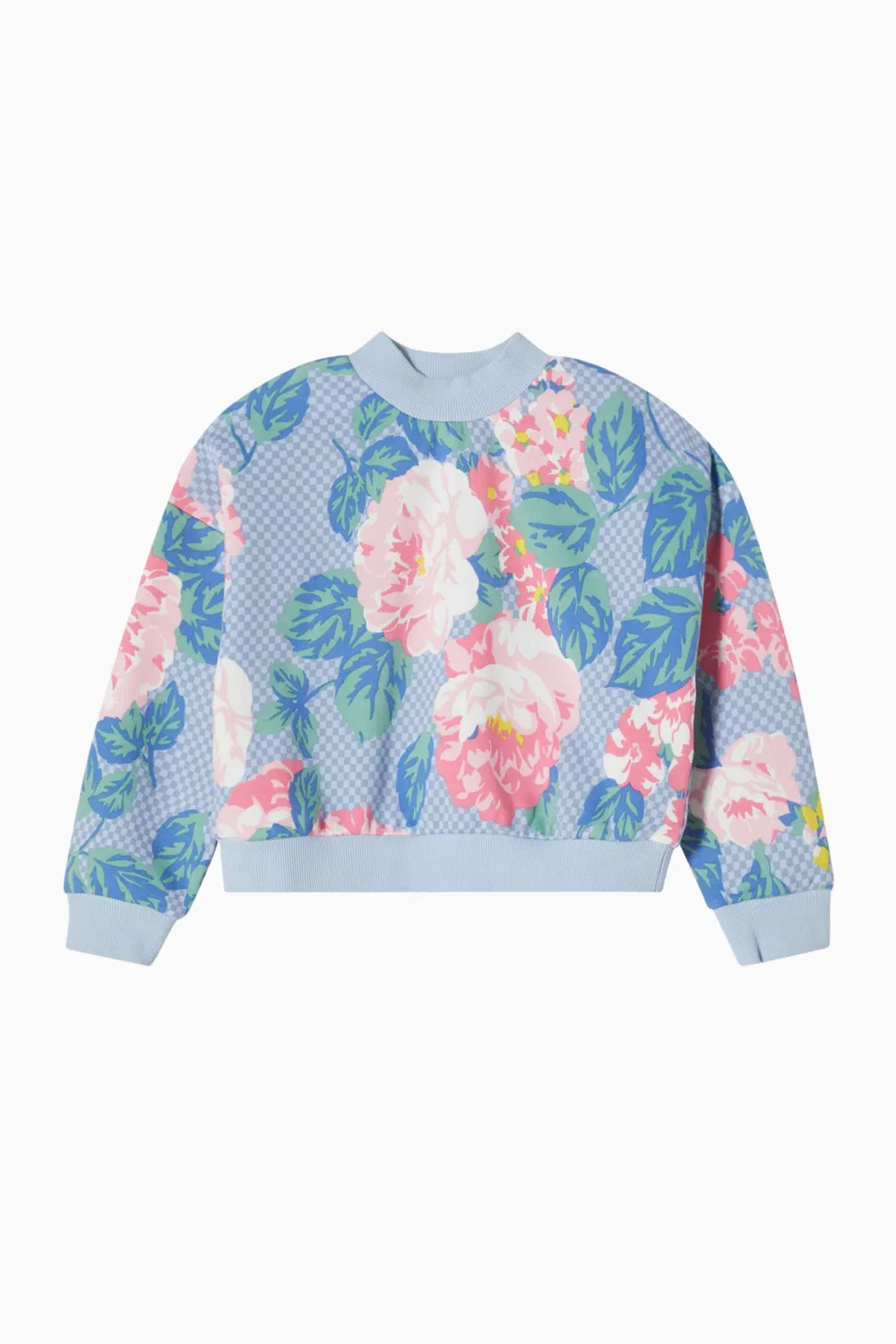 Свитшот с принтом цветочный KENZO KIDS
