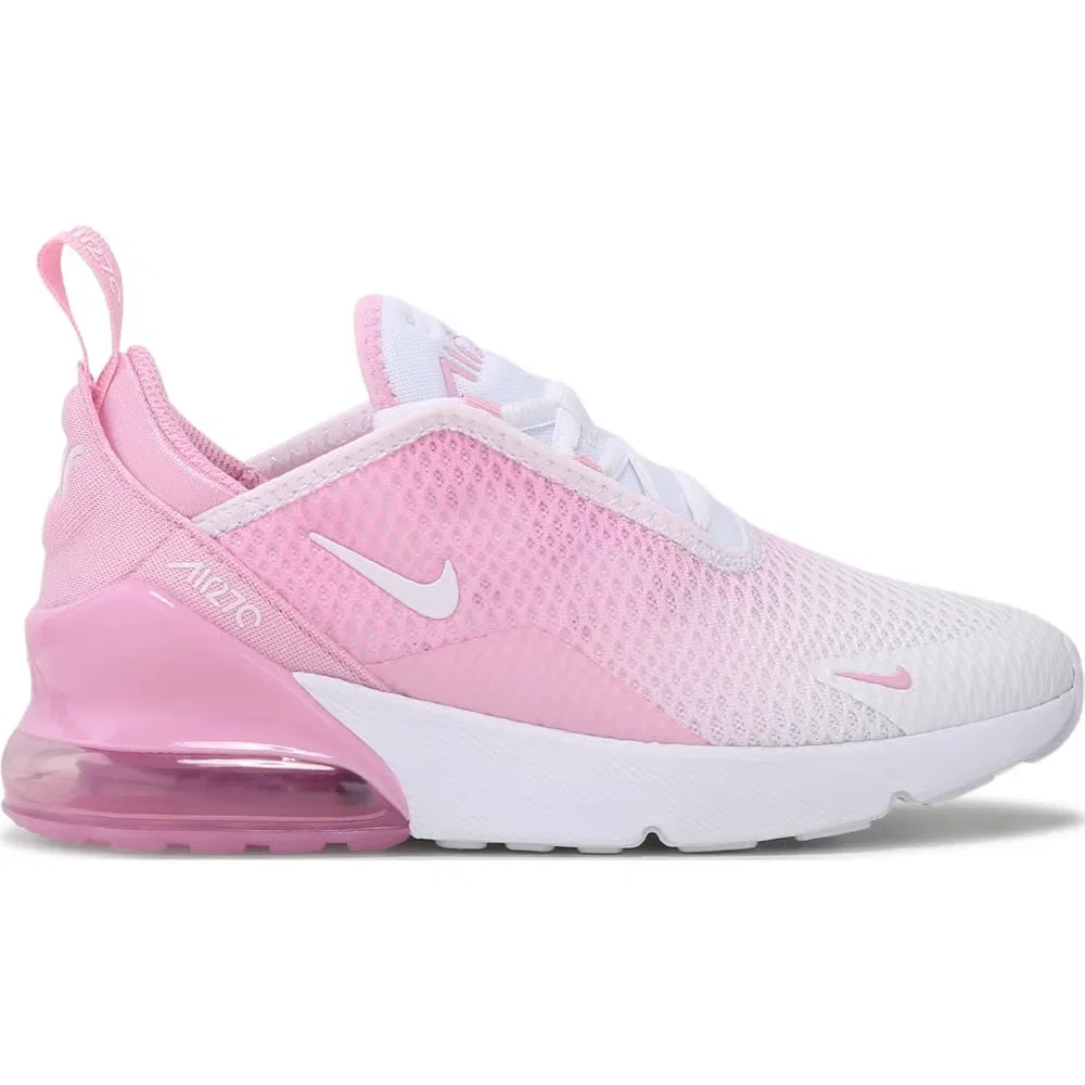 Детские кроссовки Air Max 270 Nike, Pink/White — фото 2