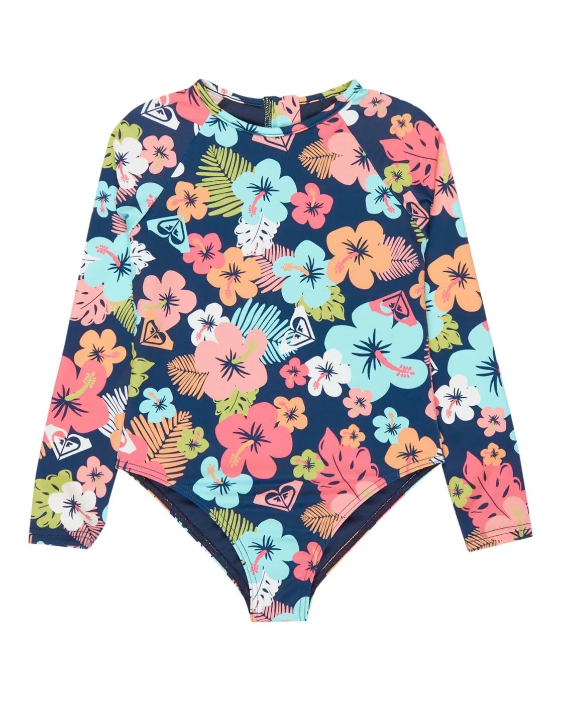 Детский купальник с длинным рукавом MORNING FLOWER Roxy, Blau