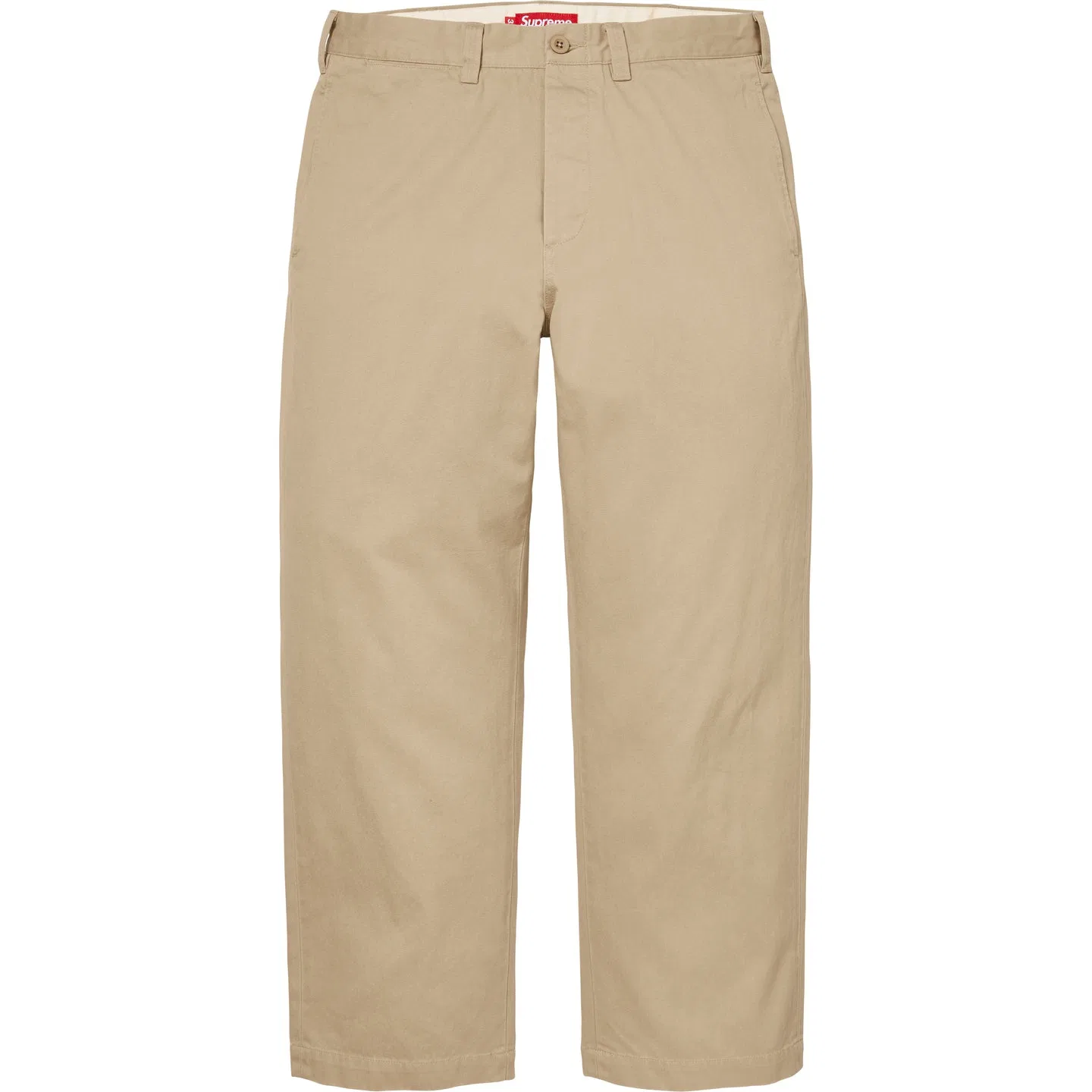 Мужские повседневные брюки прямого кроя Supreme, Beige