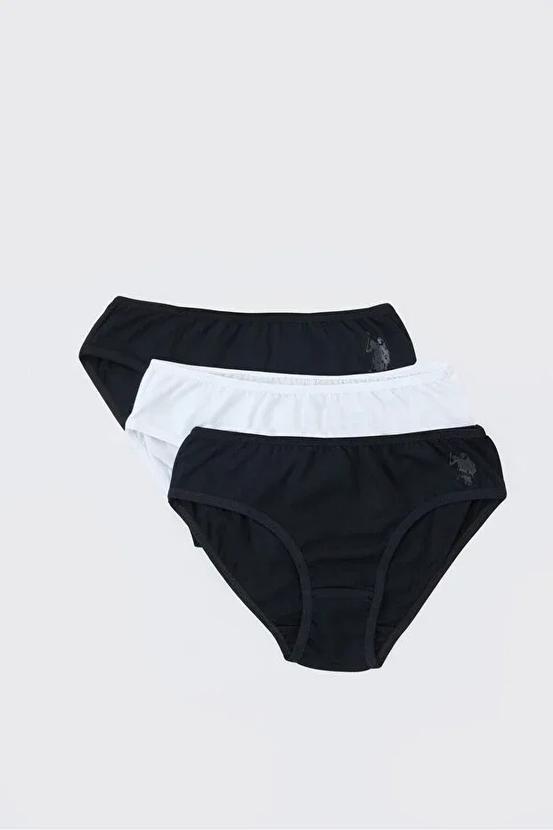 Детские трусы-слипы для девочек с принтом U.S. Polo Assn., Multicolor