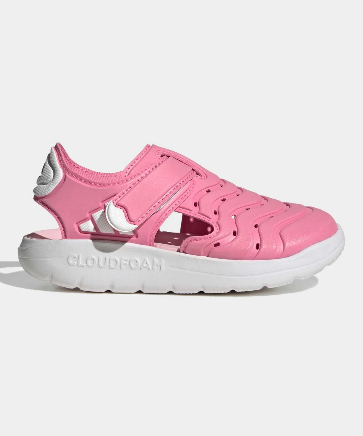 Детские сандалии с закрытым носком, с быстросохнущим верхом, модель Water Sandal 2, Adidas, Pink