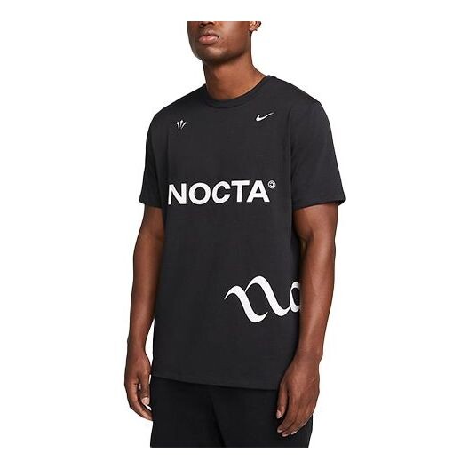 

Футболка Men's Nike Alphabet Logo Printing Round Neck Short Sleeve Black T-Shirt, черный