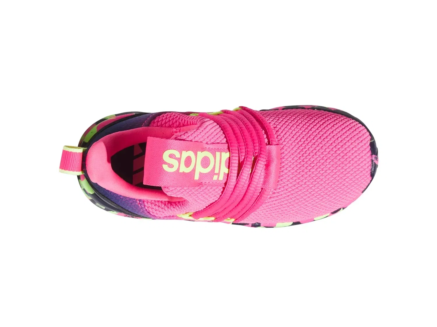 Кроссовки детские Lite Racer Adapt 7.0 Slip-On, adidas, розовый — фото 3