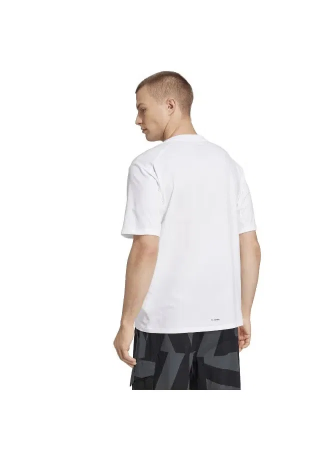 Футболка с коротким рукавом Terrex multi climacool Adidas, белый — фото 3