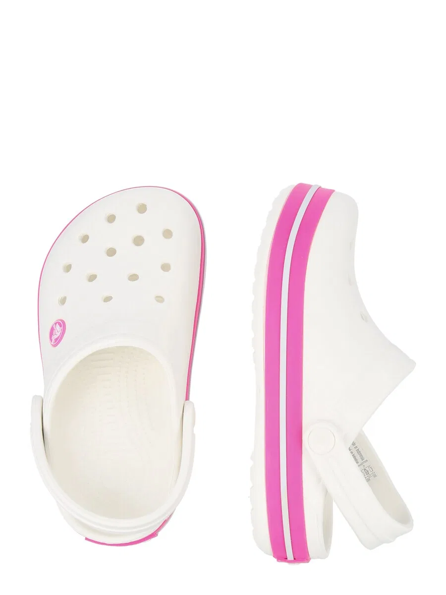 Сандалии Crocs белого цвета — фото 2