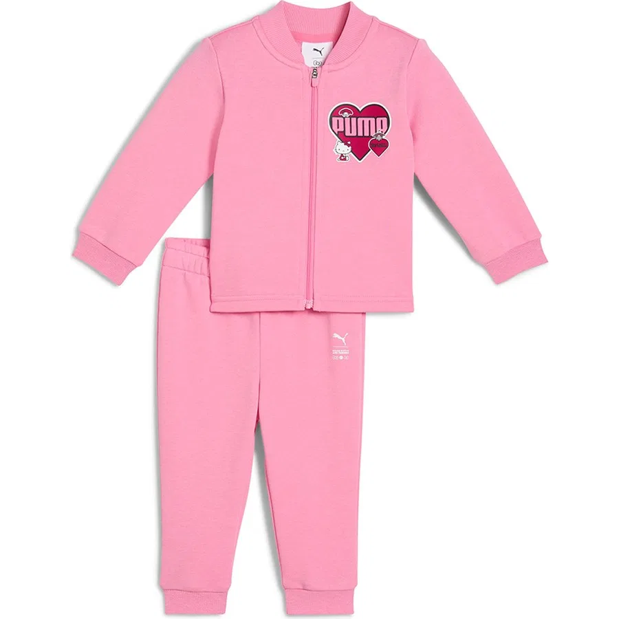 Детский спортивный костюм с принтом Hello Kitty&Friends Minicats Puma, Розовый — фото 3