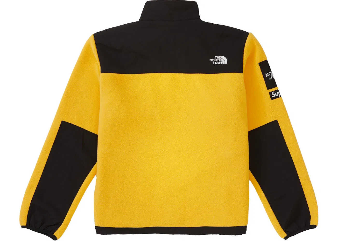 Мужская флисовая куртка с цветоблокировкой Arc Logo Supreme The North Face, Yellow — фото 2