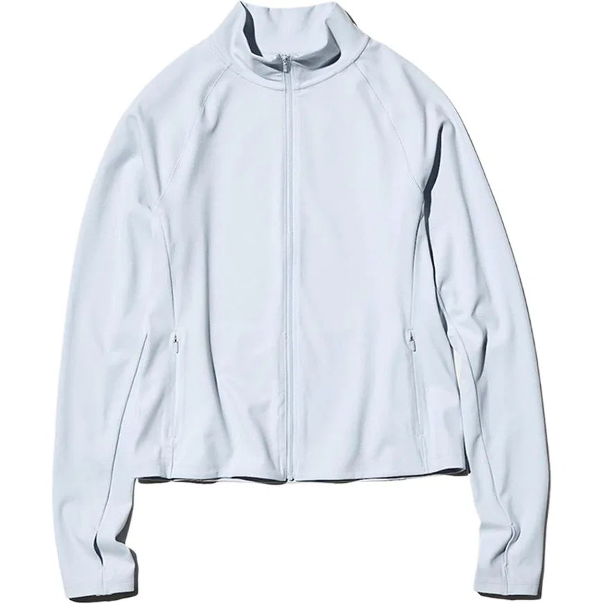 Куртка женская с высоким воротником UNIQLO, Light Blue