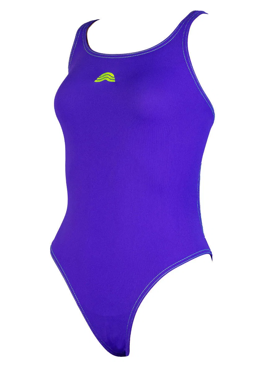 Детский слитный купальник для девочек с Racerback-кроем Aquarapid Kris, Violett