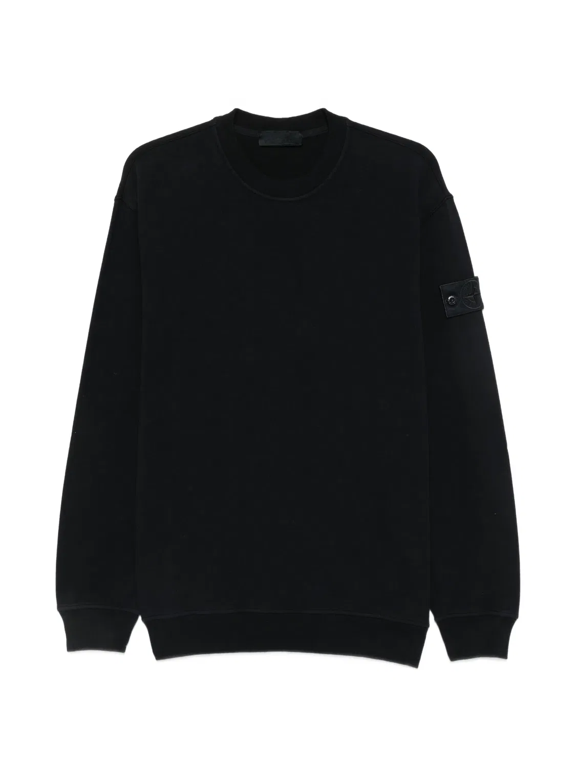 Stone Island Свитер с нашивкой логотипа, синий