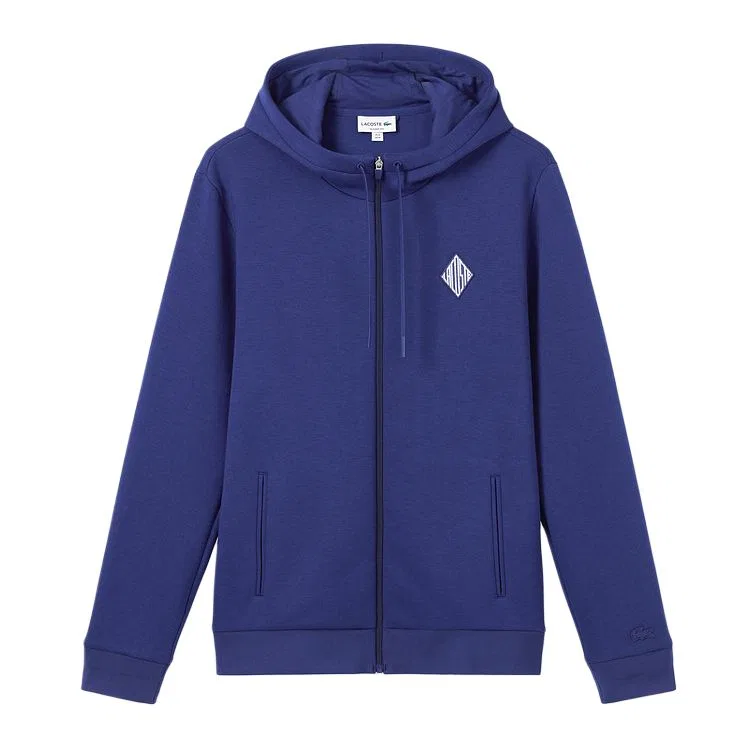 Мужской худи-кардиган LACOSTE, Blue