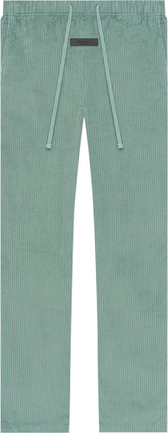 

Брюки Fear of God Essentials Relaxed Corduroy Pants 'Sycamore', зеленый