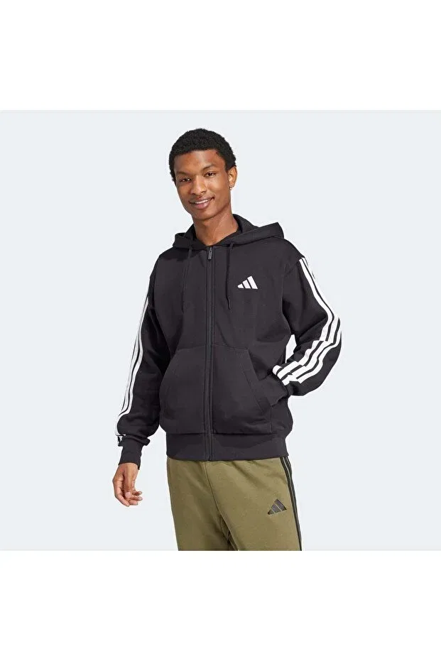 Мужской кардиган с капюшоном Adidas, Black