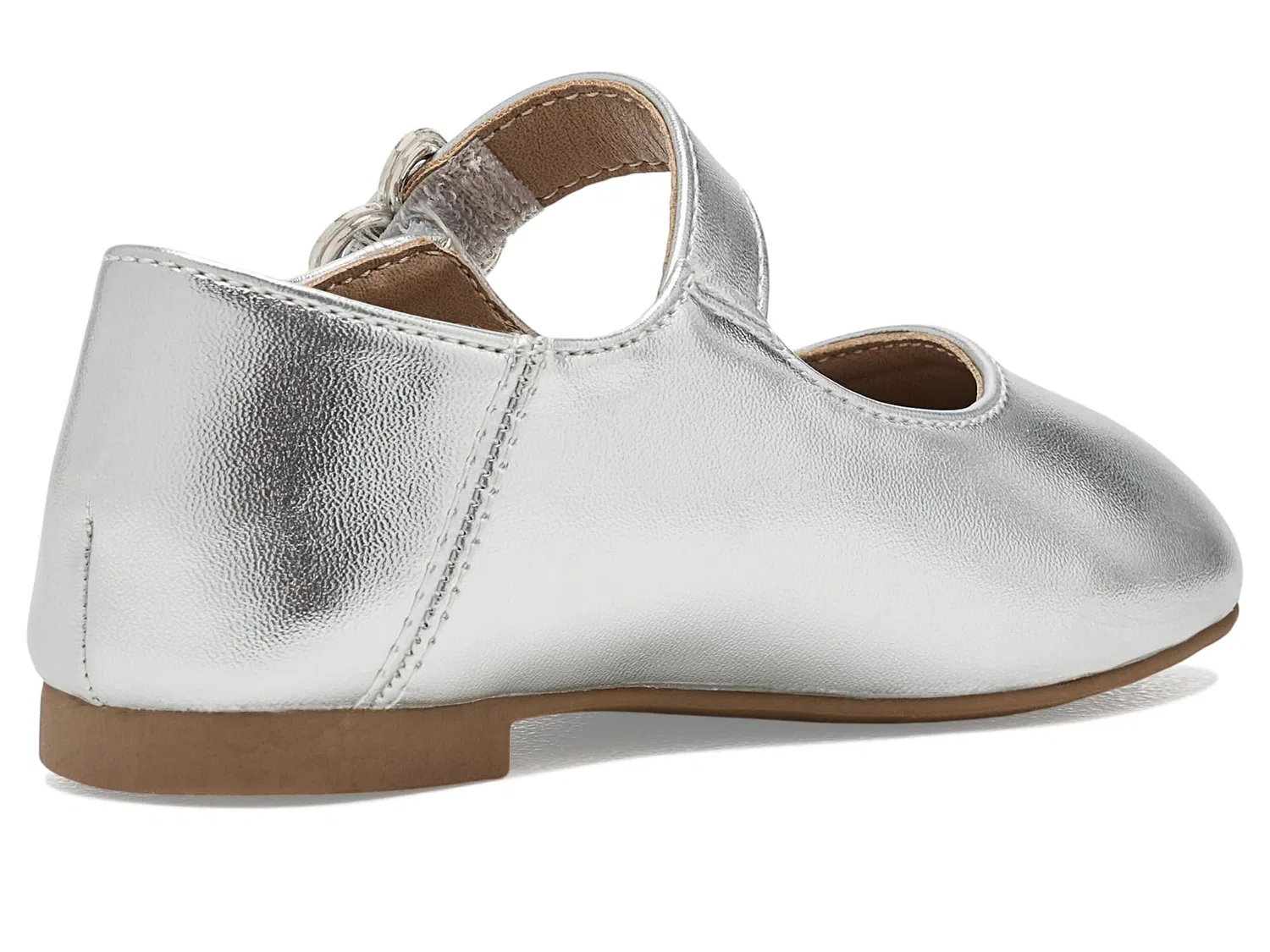 Балетки Maeve Michaela (для малышей) Sam Edelman Kids, Silver — фото 4
