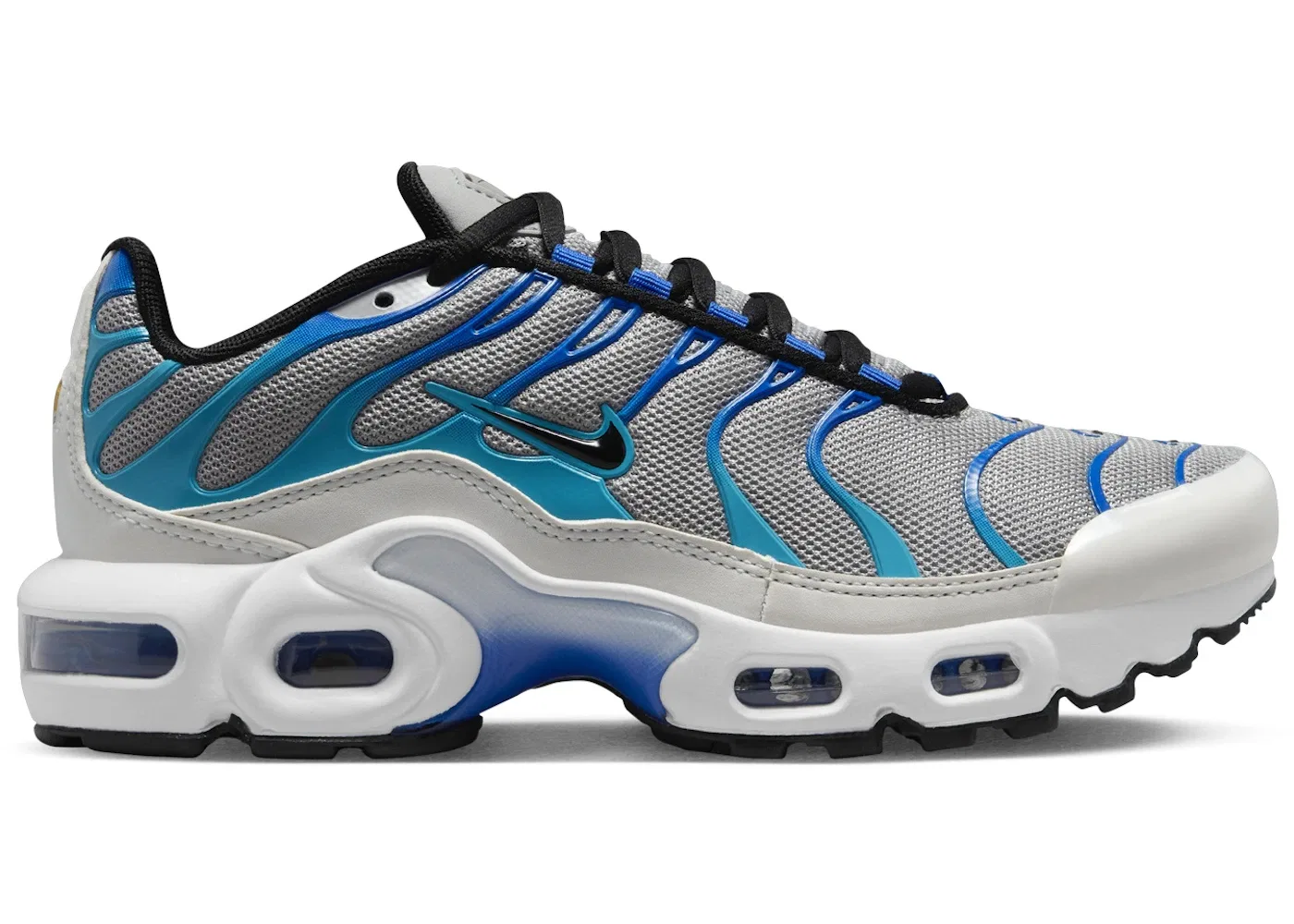 Детские кроссовки Lifestyle Nike Air Max Plus, Light Smoke Grey/Blue Lightning/Racer Blue/Black