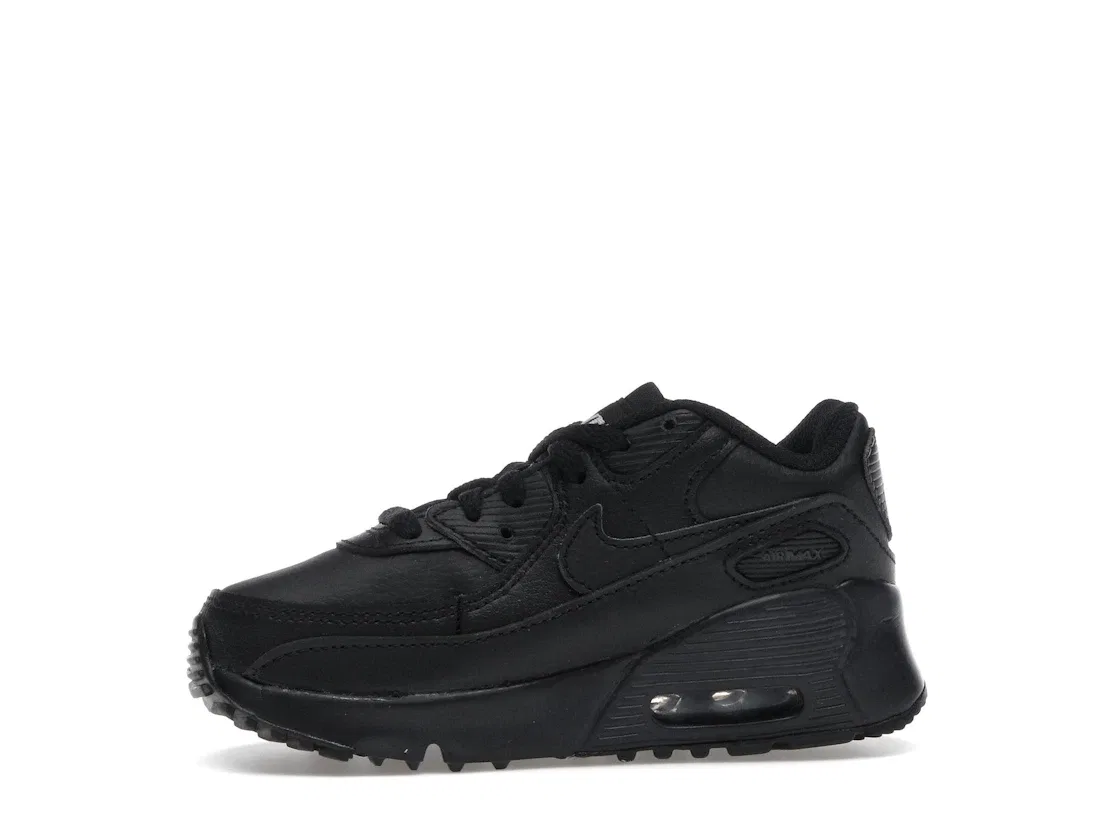 Детские кроссовки Lifestyle Nike Air Max 90, Black/Black/White/Black — фото 3