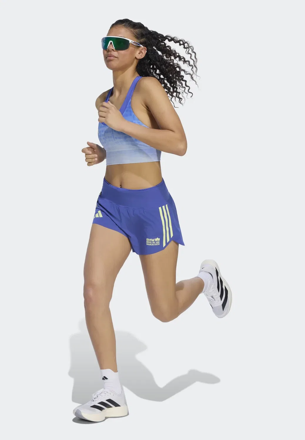 Ber26 st sh w - спортивные шорты Adidas Performance, Dual Indigo — фото 2