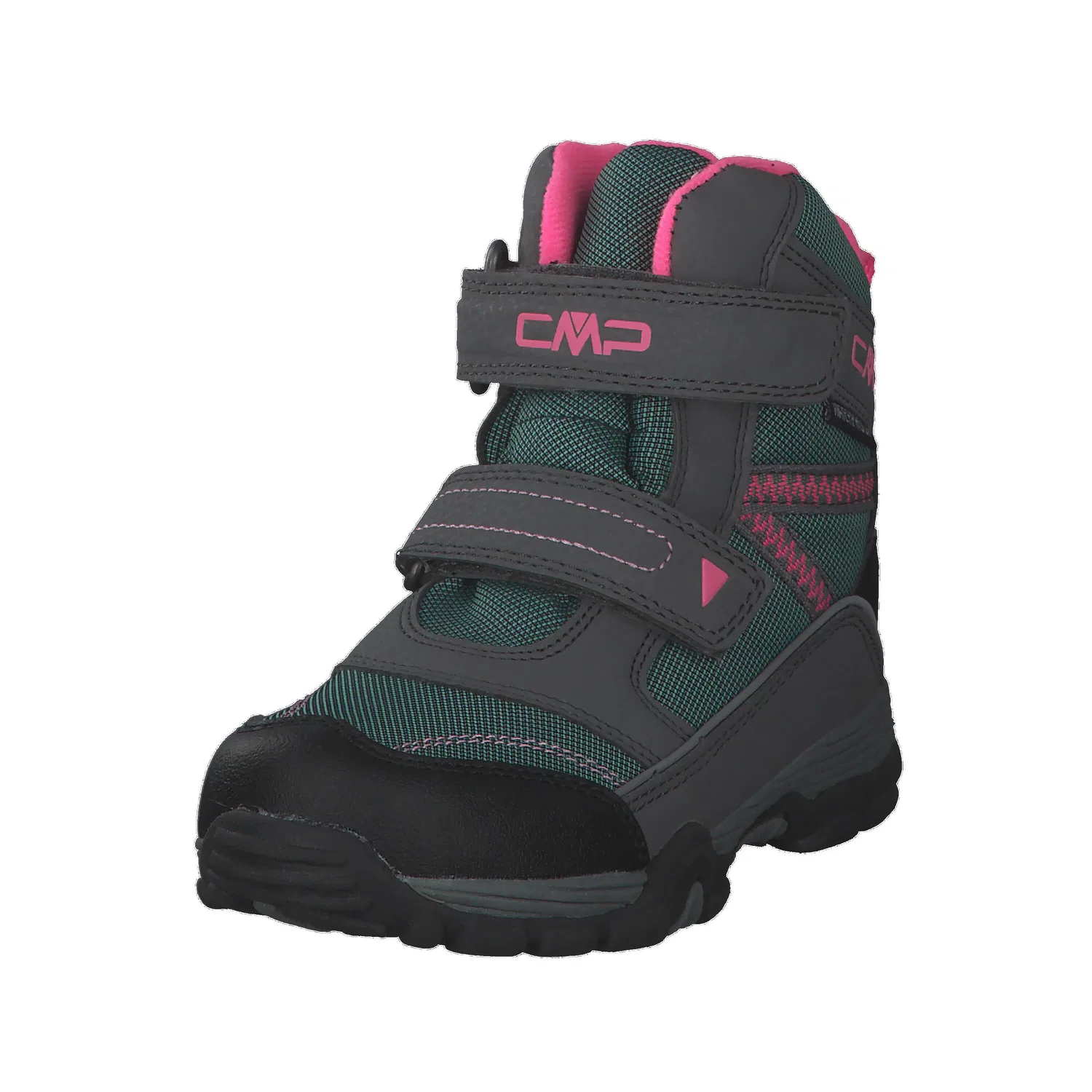 Детские зимние ботинки водонепроницаемые Pyry Snow Boot WP Cmp, Grau Pastellblau — фото 4