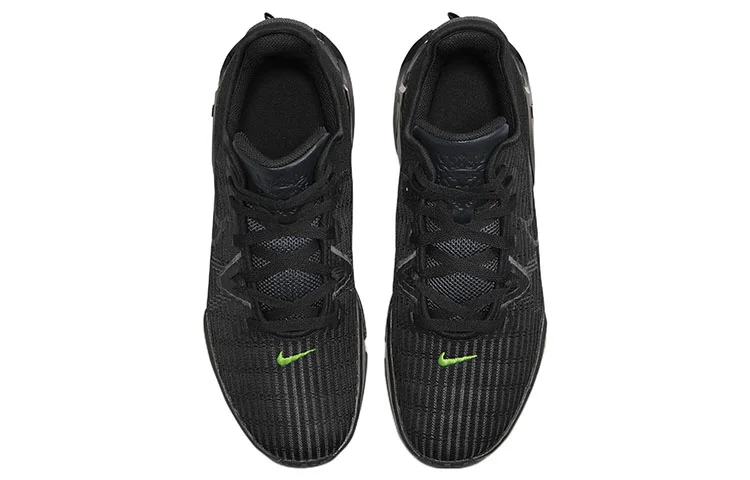 Кроссовки Nike LeBron Witness 6, черный/желто-зеленый — фото 4
