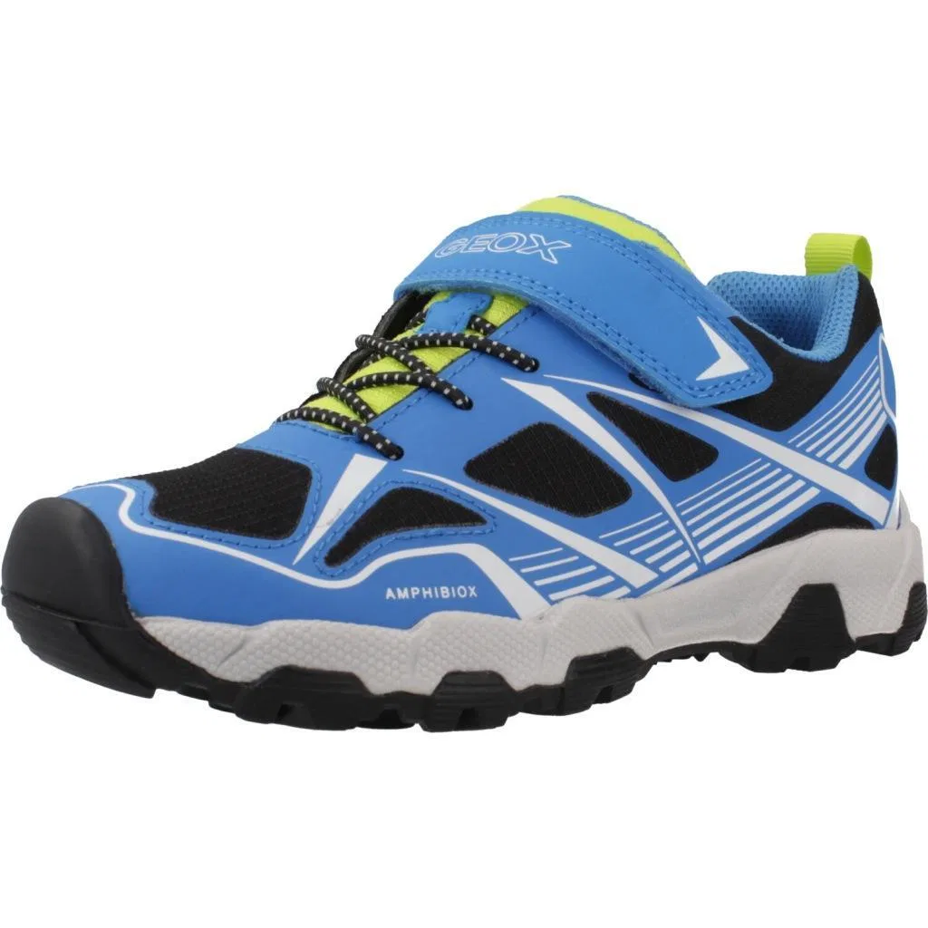 Детские кроссовки с технологией Amphibiox J Magnetar Boy B Abx Geox, Blau
