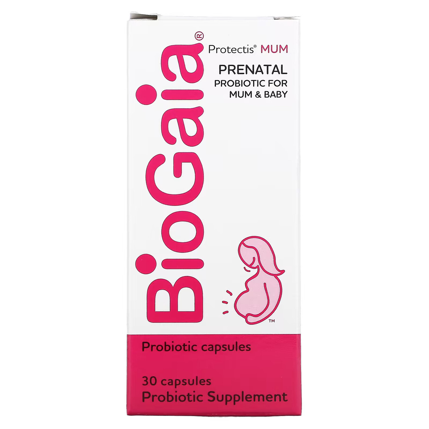 

BioGaia, Protectis MUM, пренатальный пробиотик, 30 капсул