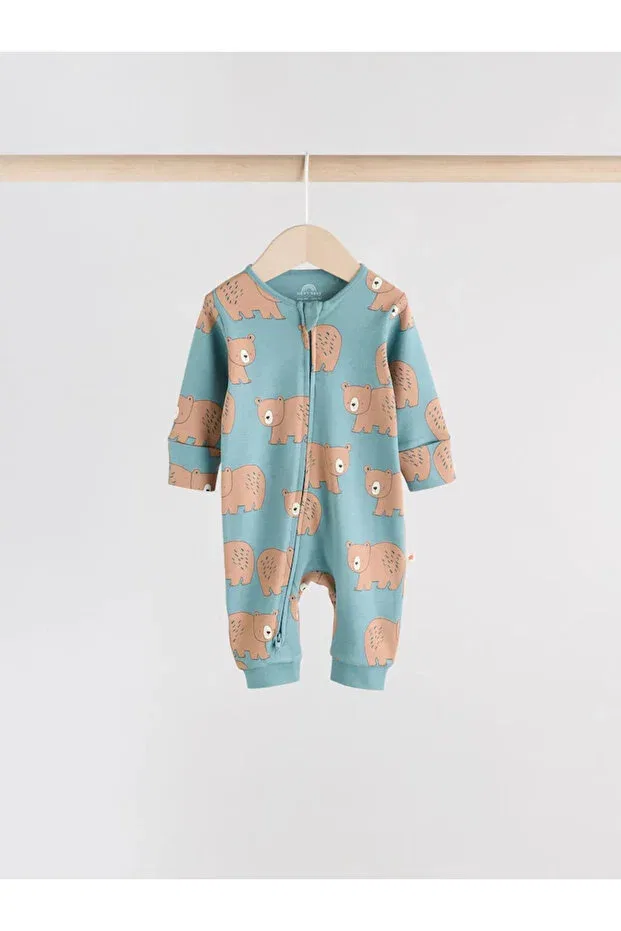 Детский комплект спальных мешков с принтом Basics Next Baby, Multicolor — фото 3