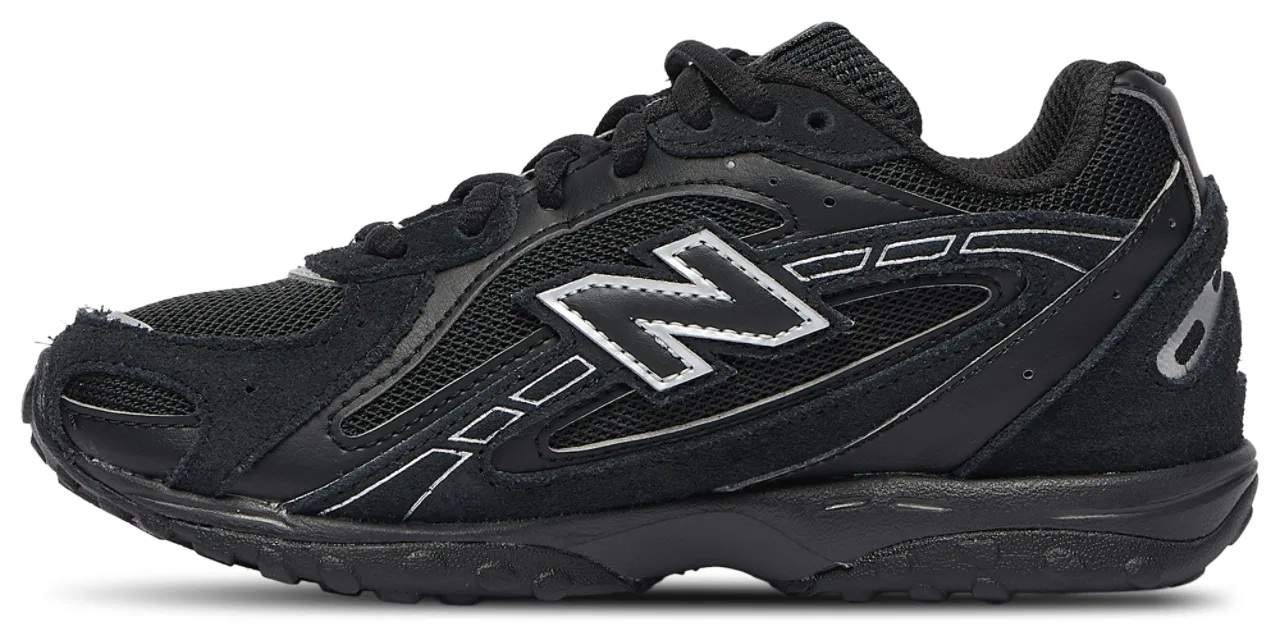 Кроссовки для мальчиков 204L New Balance, цвет Black Suede — фото 2