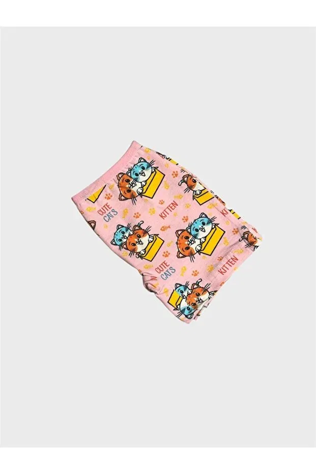 Детский комплект для девочек с принтом Elmas Kids, Pink — фото 4